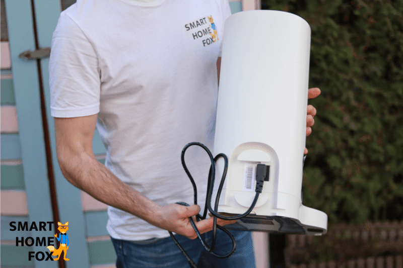 Absaugstation des Ecovacs Deebot N8 Pro von hinten